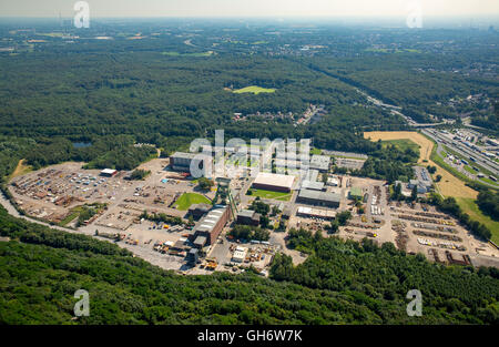 Aerial view, Prosper-Haniel in Bottrop is the last active coal mine in the Ruhr, Bottrop, Ruhr, North Rhine Westphalia, Germany, Stock Photo