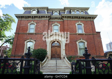 george brown house toronto ontario empire style architecture Stock Photo