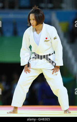 Rio de Janeiro, Brazil. 8th Aug, 2016. Kaori Matsumoto (JPN) Judo : Women's -57kg at Carioca Arena 2 during the Rio 2016 Olympic Games in Rio de Janeiro, Brazil . Credit:  YUTAKA/AFLO SPORT/Alamy Live News Stock Photo