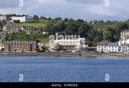 Rothesay waterfront Isle of Bute Scotland  August 2016 Stock Photo