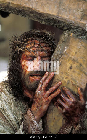 DIE PASSION CHRISTI / The Passion of the Christ ITA/USA 2003 / Mel Gibson Jesus (JIM CAVIEZEL) Regie: Mel Gibson aka. The Passion of the Christ Stock Photo