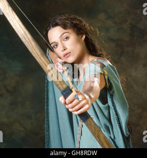 KING ARTHUR / USA, IR 2003 / Antoine Fuqua Guinevere (KEIRA KNIGHTLEY) Regie: Antoine Fuqua Stock Photo