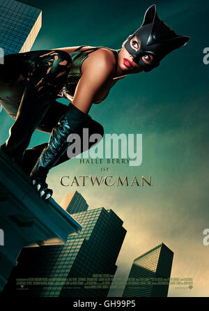 CATWOMAN / Catwoman USA 2004 / Pitof Filmplakat: Catwoman - Halle Berry Regie: Pitof aka. Catwoman Stock Photo