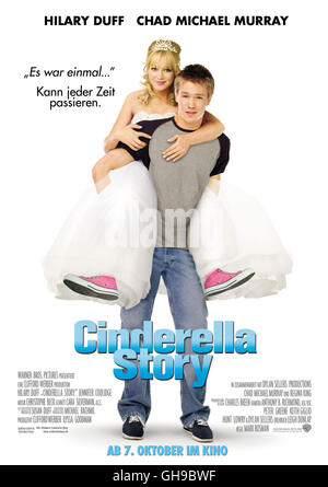 CINDERELLA STORY / A Cinderella Story USA 2004 / Mark Rosman Filmplakat Regie: Mark Rosman aka. A Cinderella Story Stock Photo