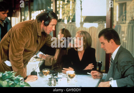 EDWARD BURNS (Mickey Fitzpatrik), CAMERON DIAZ (Heather), MIKE MCGLONE (Francis Fitzpatrik) Film, Fernsehen, Komödie, 90er Regie: Edward Burns aka. She's the One Stock Photo