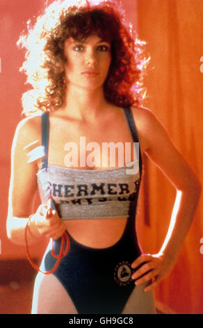 KELLY LEBROCK (Lisa) Film, Fernsehen, Komödie, 80er, Portrait Regie: John Hughes aka. Weird Science Stock Photo