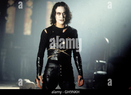 THE CROW - DIE KRÄHE The Crow USA 1994 Alex Proyas Eric Draven (BRANDON LEE) Erzeugt mit der Demo Version des Caption Writers II. Regie: Alex Proyas aka. The Crow Stock Photo