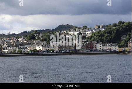 Rothesay waterfront Isle of Bute Scotland  August 2016 Stock Photo
