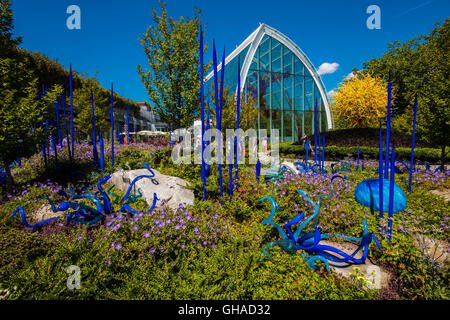 Chihuly Garden and Glass, Seattle, Washington, USA Stock Photo