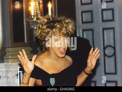 TINA TURNER artist in Stockholm at press conference Stock Photo
