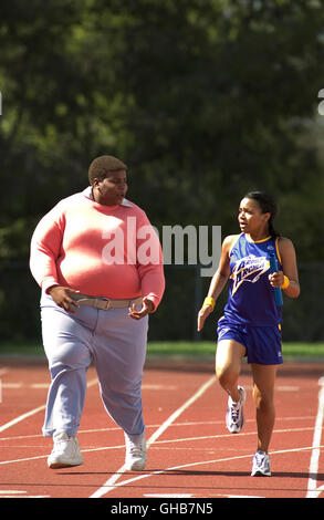 FAT ALBERT USA 2004 Joel Zwick Fat Albert (KENAN THOMPSON) und Doris (KYLA PRATT) Komödie Regie: Joel Zwick Stock Photo