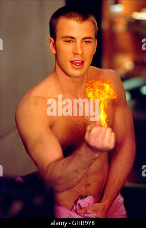 FANTASTIC FOUR D/USA 2005 Tim Story Johnny Storm/Human Torch (CHRIS EVANS) Regie: Tim Story Stock Photo