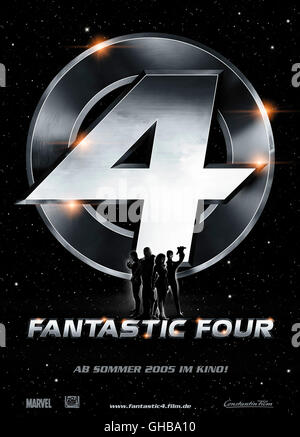 FANTASTIC FOUR D/USA 2005 Tim Story Filmplakat Regie: Tim Story Stock Photo