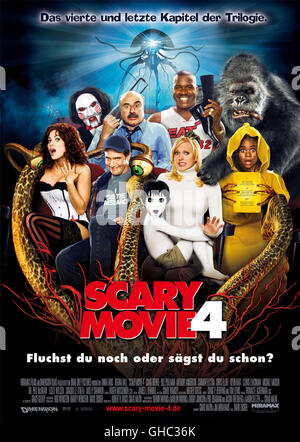 SCARY MOVIE 4 USA 2006 David Zucker Filmplakat Regie: David Zucker Stock Photo