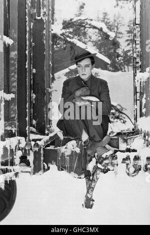 GO WEST USA 1925 - Buster Keaton Friendless (BUSTER KEATON) Regie: Buster Keaton Stock Photo