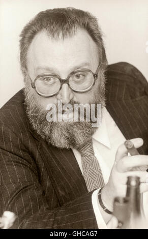 Italian Director SERGIO LEONE (1975) Stock Photo