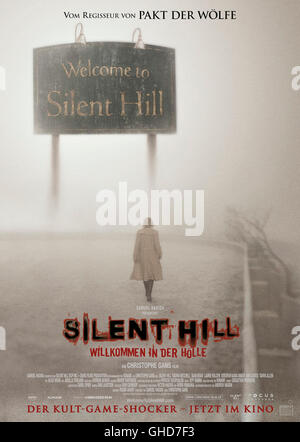 SILENT HILL - WILLKOMMEN IN DER HÖLLE Silent Hill Japan/USA/F 2006 Christophe Gans Filmplakat Regie: Christophe Gans aka. Silent Hill Stock Photo