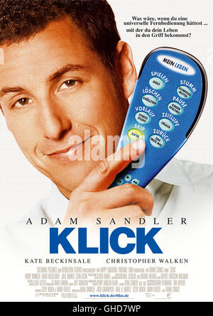 KLICK Click USA 2006 Frank Coraci Filmplakat Regie: Frank Coraci aka. Click Stock Photo
