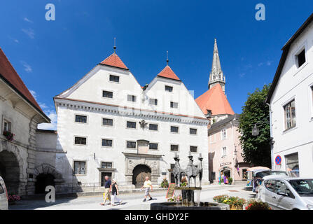 Steyr: Innerberger Stadel, Austria, Oberösterreich, Upper Austria, Stock Photo