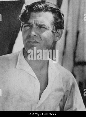 CLARK GABLE in Mutiny on the Bounty (1935) Stock Photo