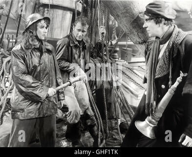 Piraten im Karibischen Meer REAP THE WILD WIND USA 1942 Cecil B. DeMille PAULETTE GODDARD (Loxi Claiborne), JOHN WAYNE (Captain Jack Stuart), VICTOR KILIAN (First Mate, Widgeon) Regie: Cecil B. DeMille