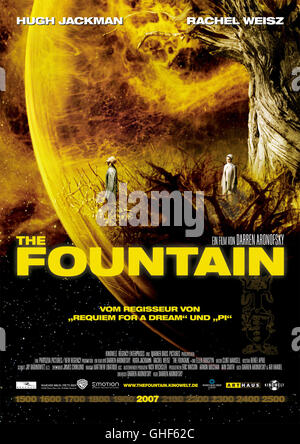 THE FOUNTAIN The Fountain USA 2006 Darren Aronofsky The Fountain / Filmplakat, Poster Regie: Darren Aronofsky aka. The Fountain Stock Photo