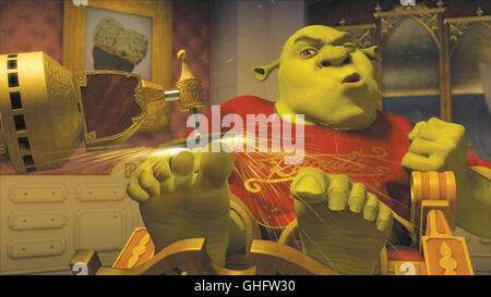 Shrek der Dritte / Shrek Regie: Chris Miller/Raman Hui aka. Shrek the Third - Shrek 3 Stock Photo