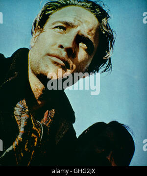 MARLON BRANDO (Johnny Rio) Regie: Marlon Brando aka. One-Eyed Jacks Stock Photo