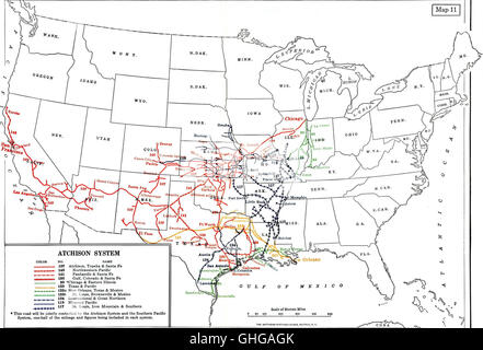 A plan for railroad consolidations, including a discussion of their purpose and practicability (1921) Stock Photo