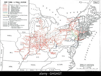 A plan for railroad consolidations, including a discussion of their purpose and practicability (1921) Stock Photo