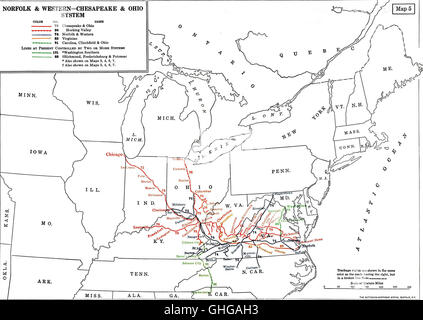 A plan for railroad consolidations, including a discussion of their purpose and practicability (1921) Stock Photo