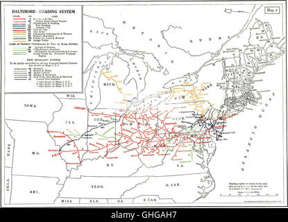 A plan for railroad consolidations, including a discussion of their purpose and practicability (1921) Stock Photo