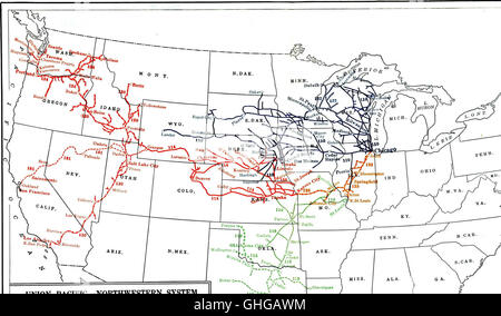 A plan for railroad consolidations, including a discussion of their purpose and practicability (1921) Stock Photo