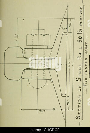 Les chemins de fer aux colonies et dans les pays neufs (1900) Stock Photo