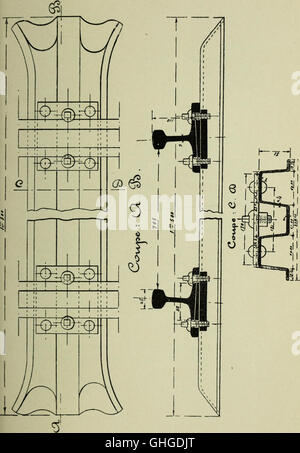 Les chemins de fer aux colonies et dans les pays neufs (1900) Stock Photo