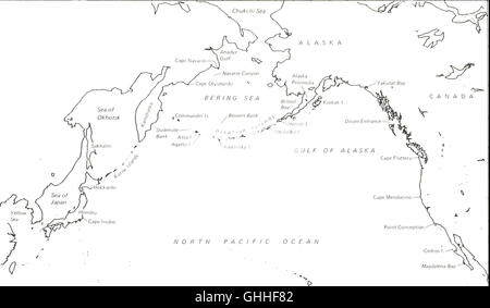 Atlas and zoogeography of common fishes in the Bering Sea and Northeastern Pacific - M. James Allen, Gary B. Smith (1988) Stock Photo