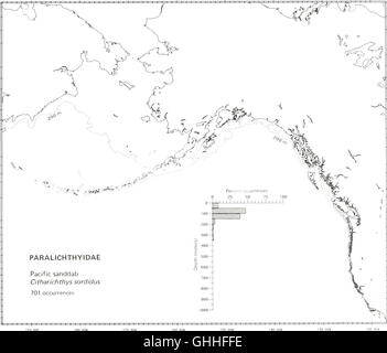 Atlas and zoogeography of common fishes in the Bering Sea and Northeastern Pacific - M. James Allen, Gary B. Smith (1988) Stock Photo