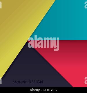 abstract shapes background icon Stock Vector
