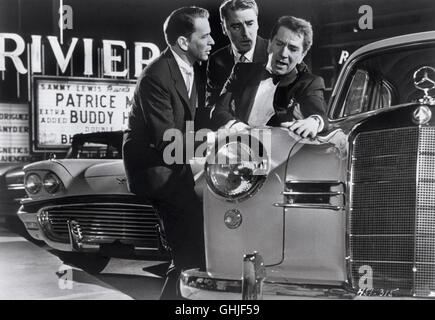 Danny Ocean (FRANK SINATRA), Jimmy Foster (PETER LAWFORD), Tony Bergdorf (RICHARD CONTE) Regie: Lewis Milestone aka. Ocean's Eleven / Ocean's 11 Stock Photo