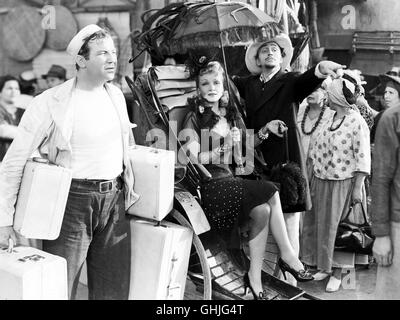 DAS HAUS DER SIEBEN SÜNDEN Seven Sinners USA 1940 - Tay Garnett Broderick Crawford, Marlene Dietrich, Mischa Auer 'Seven Sinners', Regie: Tay Garnett Stock Photo
