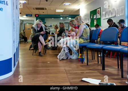 Emergency care, walk-in centre at Derby Stock Photo