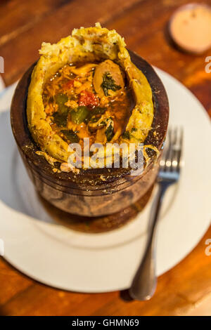 Mofongo Puertorriqueno Relleno Stock Photo