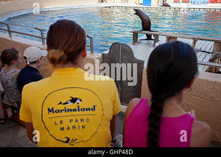 Marineland, in Antibes, France Stock Photo