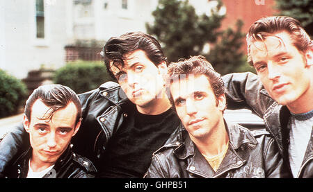 Henry Winkler, Perry King, Sylvester Stallone, Paul Mace, 