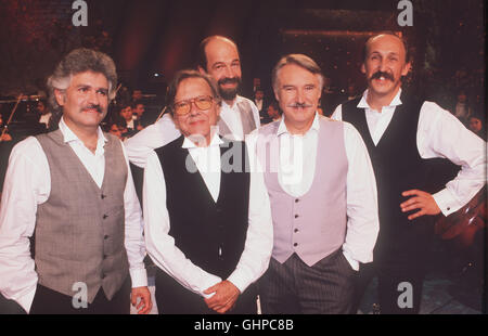 Achtung Klassik Aufzeichnung aus dem 'Haus der Kulturen der Welt' in Berlin. Zu Gast u.a. I SALONISTI aka. Ein Abend mit Justus Frantz Stock Photo