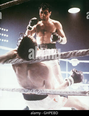 Wie ein wilder Stier Raging Bull Aufstieg und Fall desweltmeisters Jack La Motta (ROBERT DE NIRO). Regie: Martin Scorsese aka. Raging Bull Stock Photo