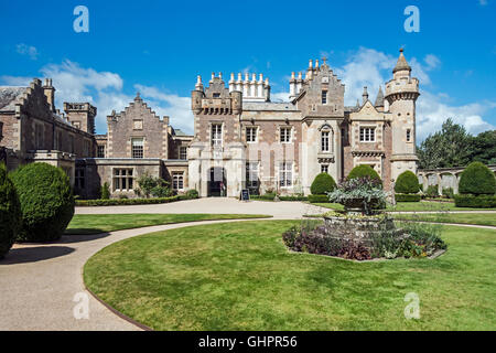 Entrance to Abbotsford House home of Sir Walter Scott in Melrose Scottish Borders Scotland Stock Photo