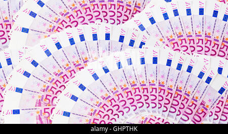 500 Euro bank notes Stock Photo