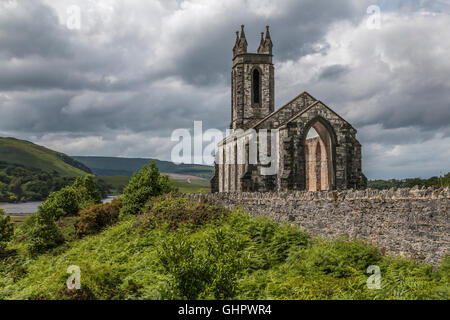 Dunlewey Church Donegal Ireland Stock Photo
