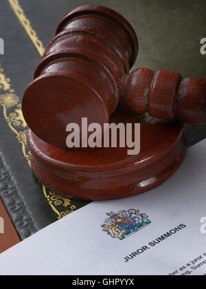 Jury Service Summons Letter. UK Stock Photo - Alamy